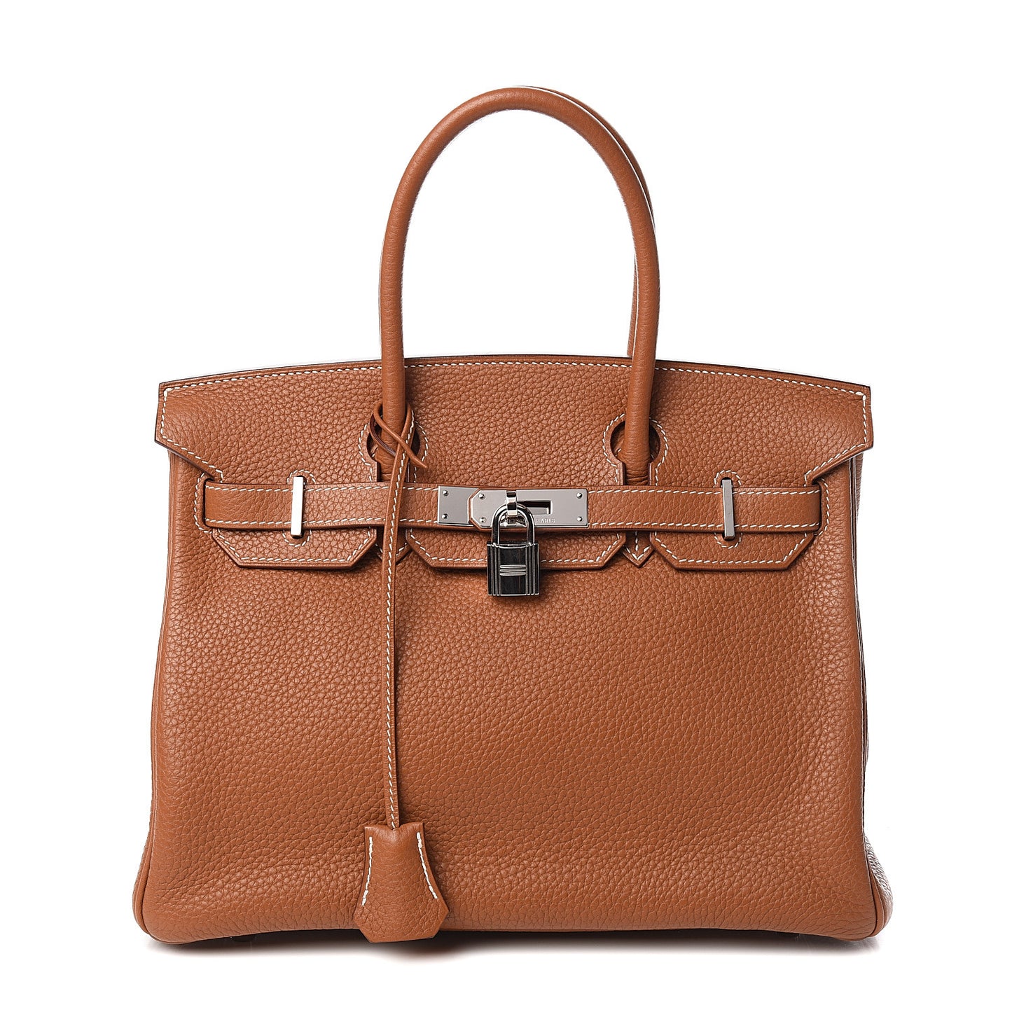 Taurillon Clemence Birkin 30 Gold