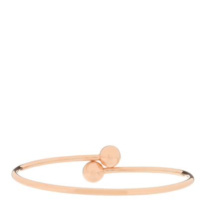Tiffany 18K Rose Gold 8mm HardWear Ball Bypass Bracelet 2 of 4