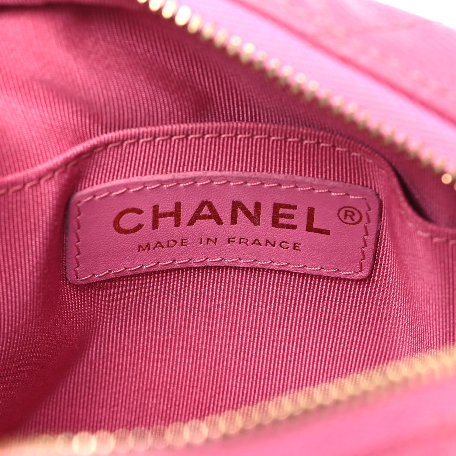 Chanel Caviar Quilted CC Day Camera Case Pink 5 of 8