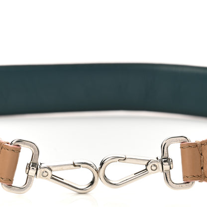 Fendi Vitello Dolce Plexiglass Bi-Color Studded Strap You Cuoio Oceano Multicolor 6 of 10