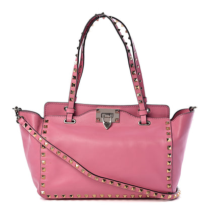 Valentino Garavani Vitello Small Rockstud Tote Ninphea 1 of 11
