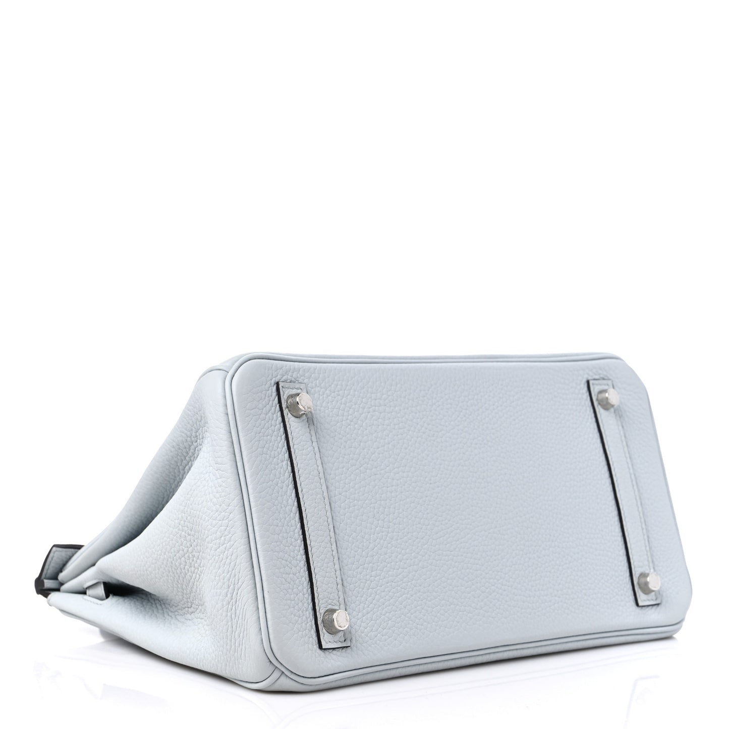 Taurillon Clemence Birkin 30 Bleu Pale