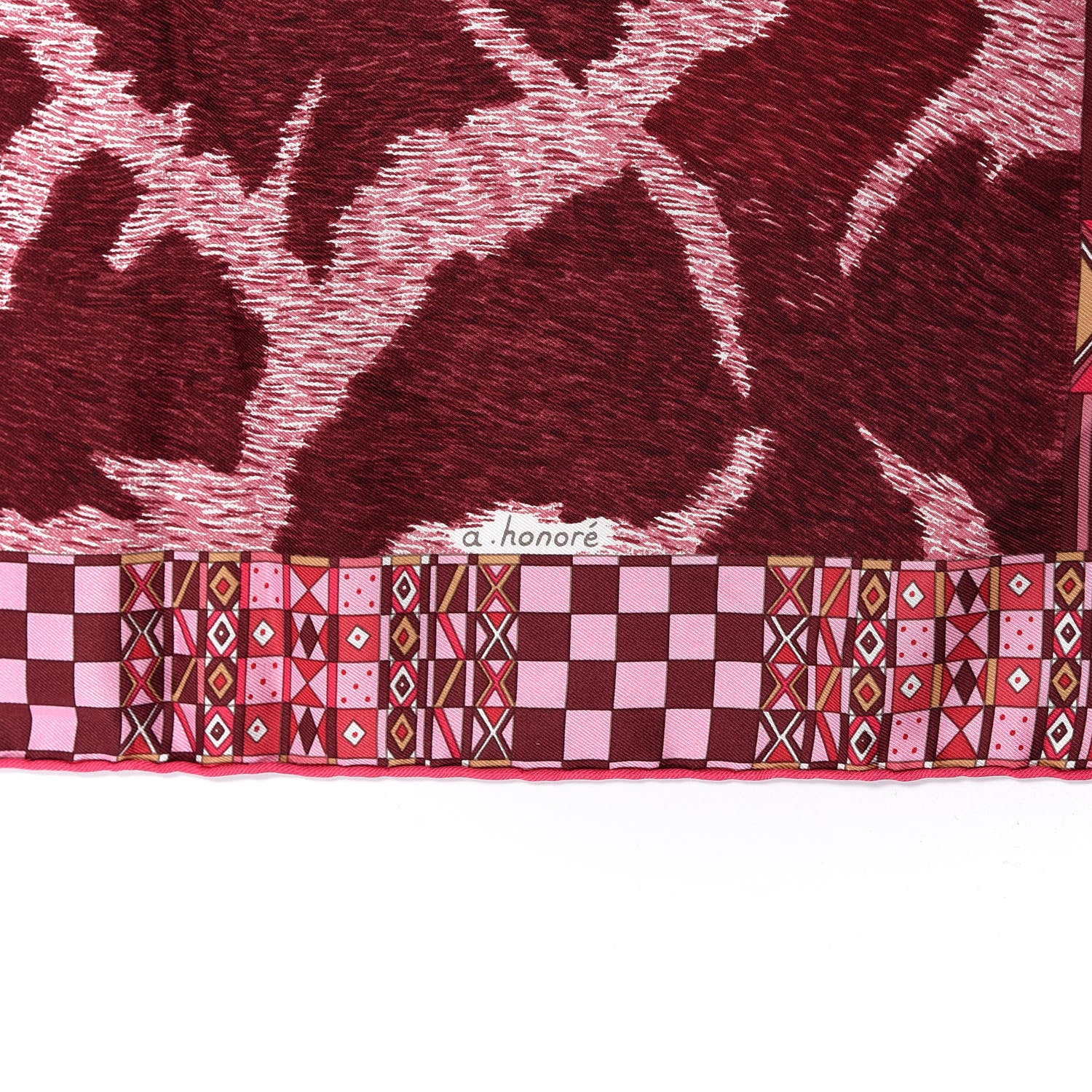 Hermes Silk Pelages et Camouflage Scarf 90 6 of 6