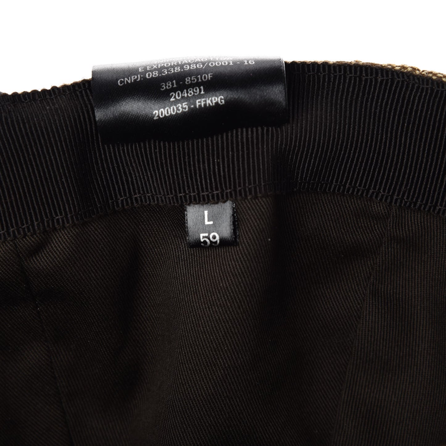 Monogram Web Baseball Hat L Beige Cocoa