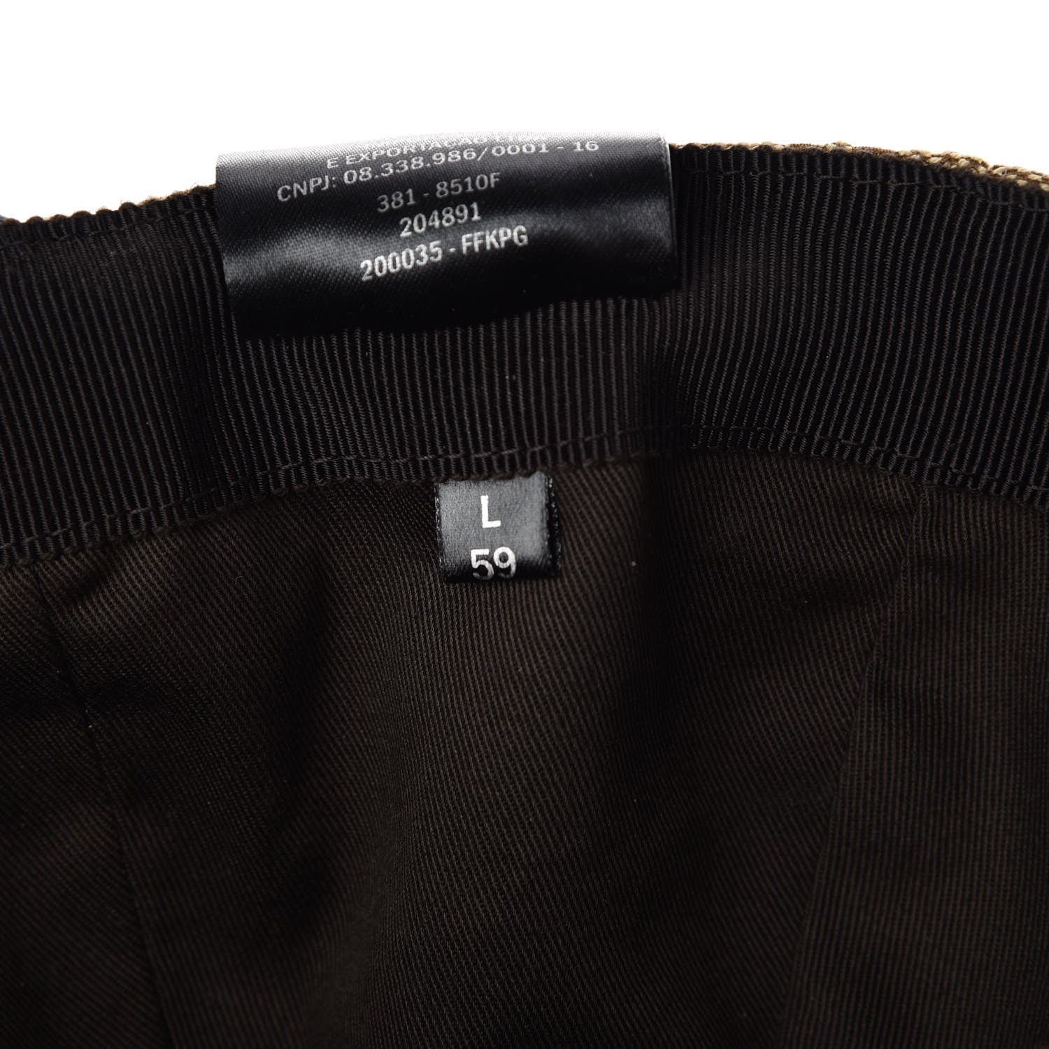Gucci Monogram Web Baseball Hat L Beige Cocoa 6 of 6