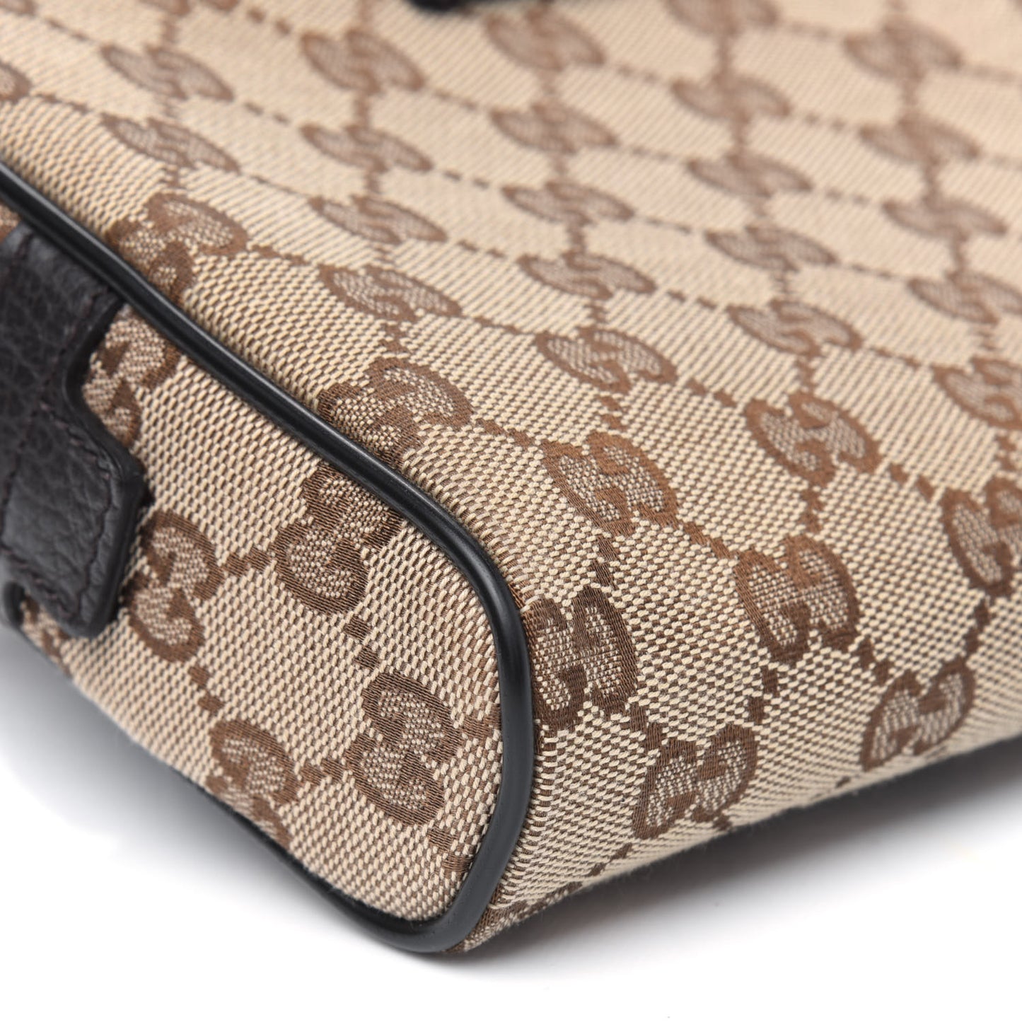 Monogram Belt Bag Dark Brown