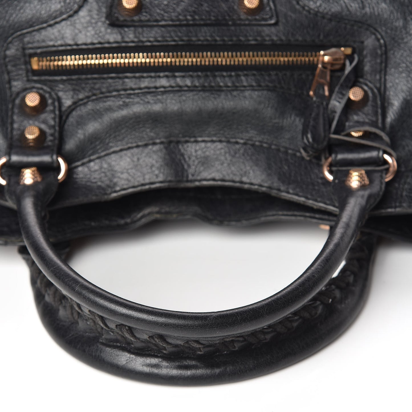 Agneau Giant 12 Rose Gold Hardware Velo Anthracite