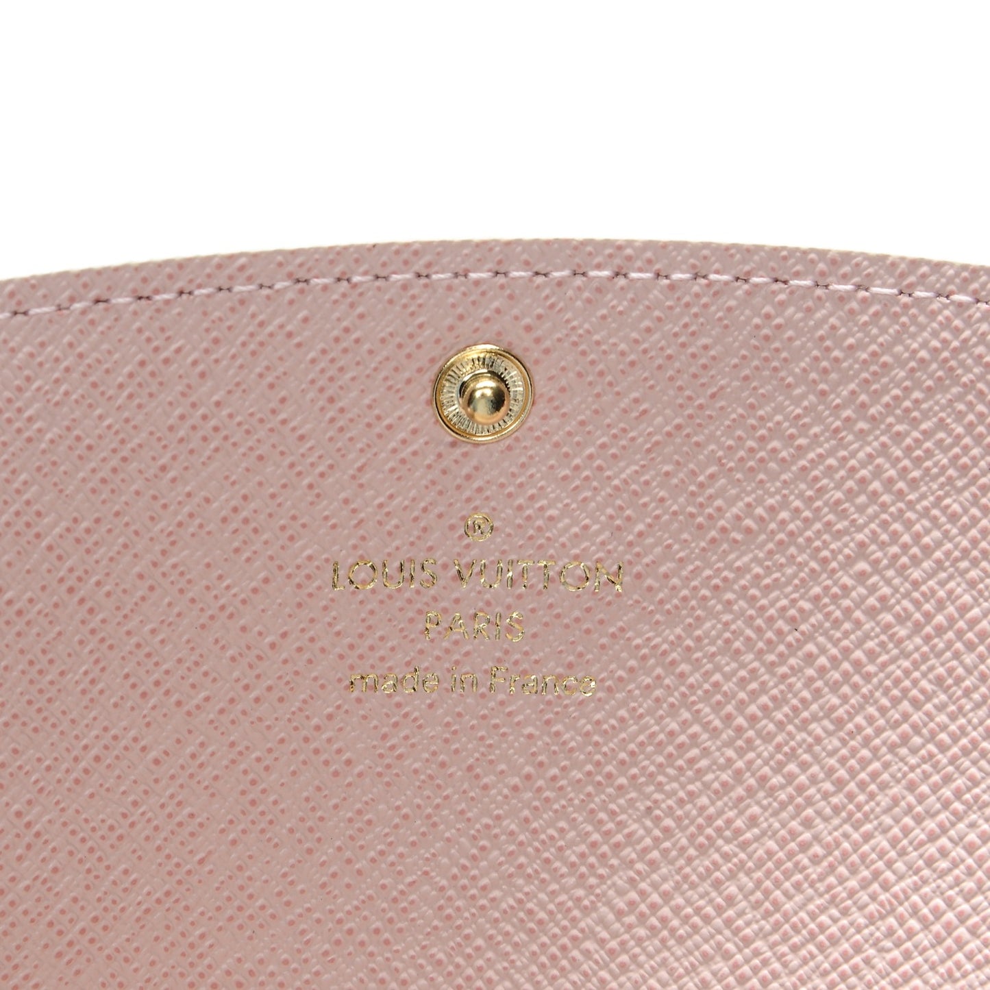 Damier Azur Emilie Wallet Rose Ballerine