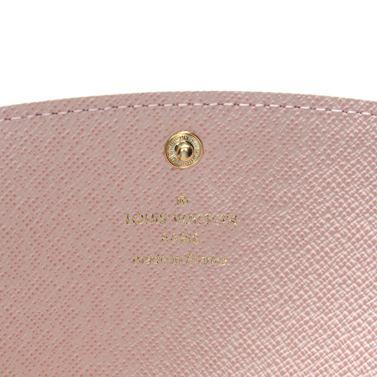 Louis Vuitton Damier Azur Emilie Wallet Rose Ballerine 6 of 8