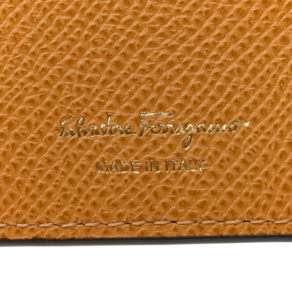 Salvatore Ferragamo Grained Calfskin Gancini Continental Wallet Langur 6 of 9