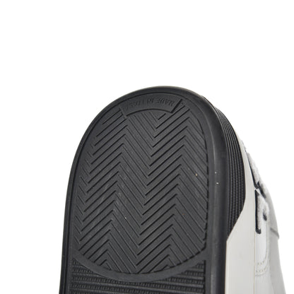 Chanel Calfskin Womens Logo Sneakers 35 Black White 14 of 18