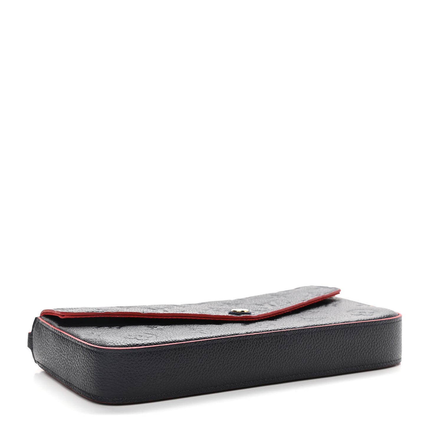 Empreinte Pochette Felicie Chain Wallet Marine Rouge