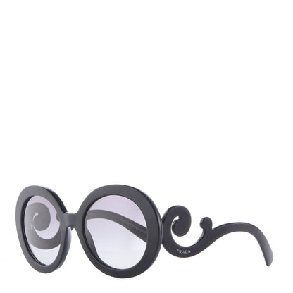 Prada Baroque Sunglasses SPR 27N Black 1 of 7