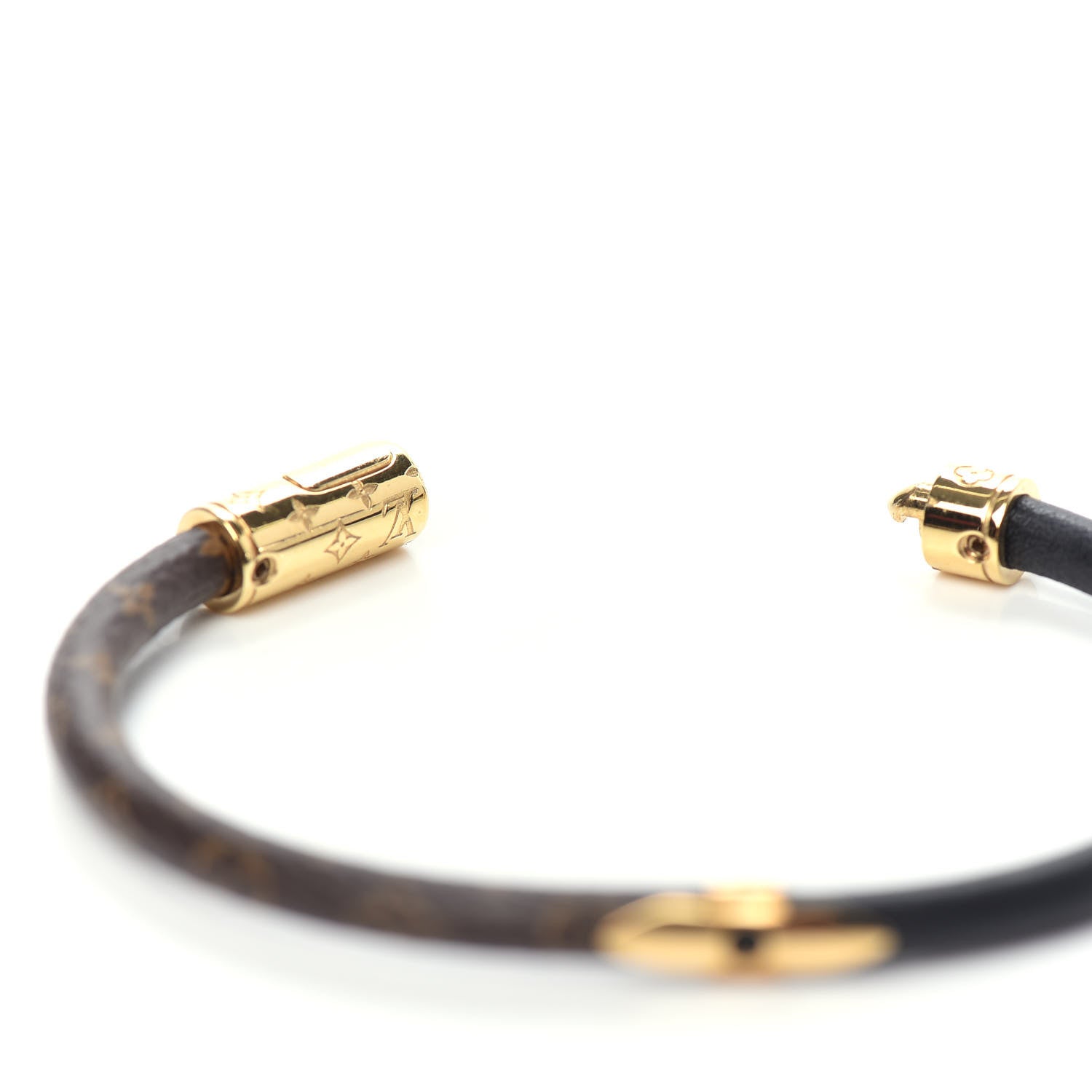Louis Vuitton Monogram Daily Confidential Bracelet 17 Black 4 of 6