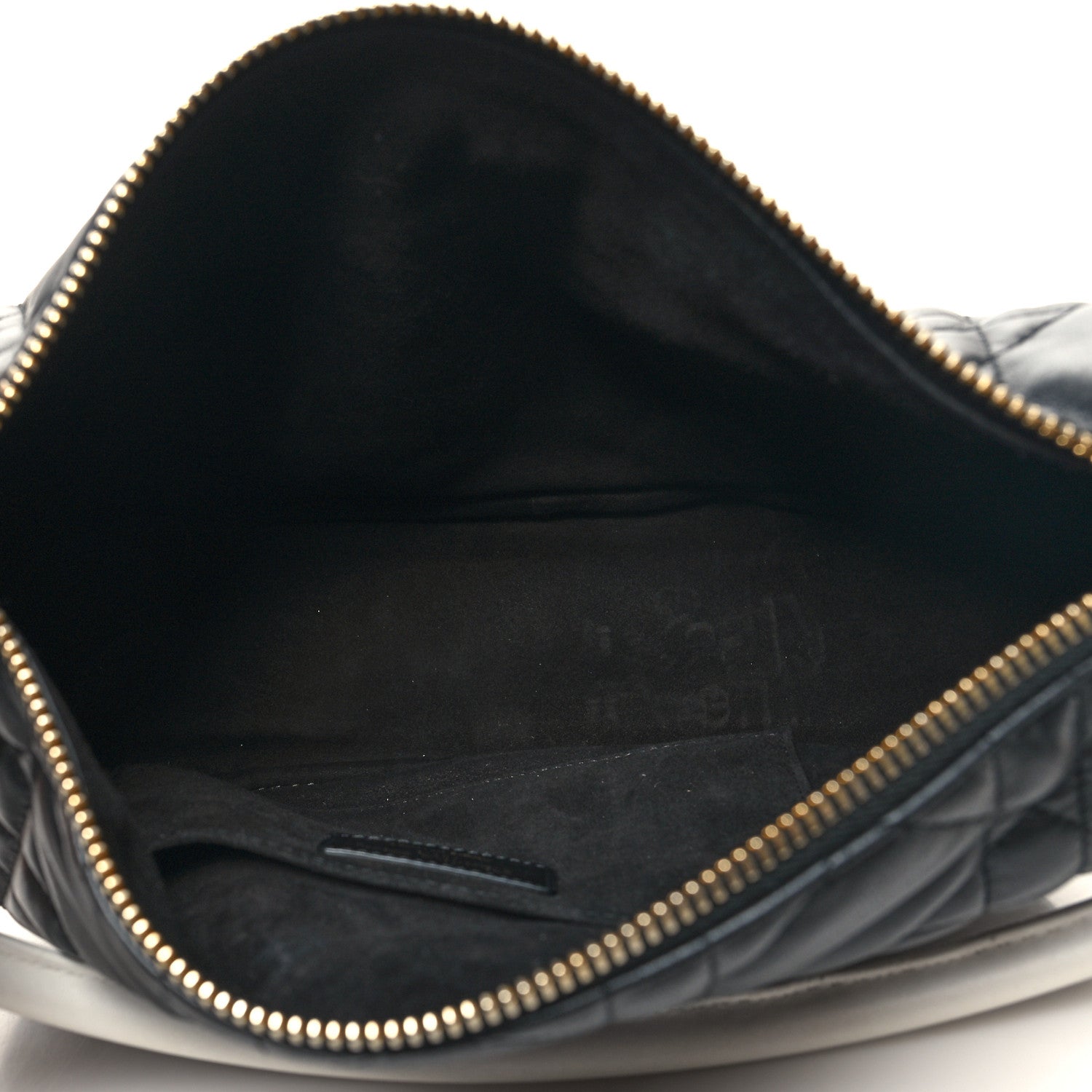 Christian Dior Lambskin Cannage Medium Dior Vibe Hobo Bag Black 5 of 9