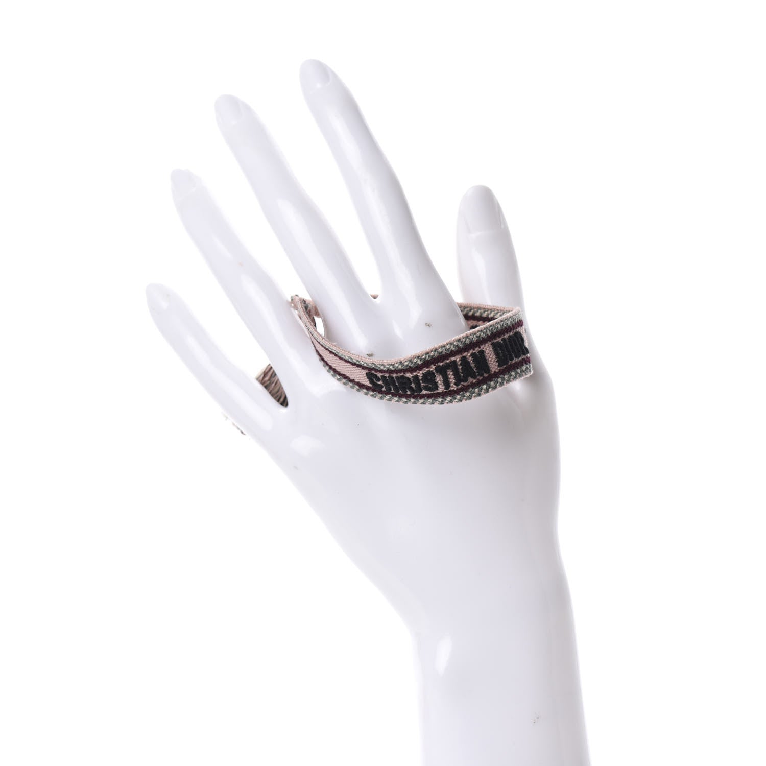 Christian Dior Woven Cotton J'Adior Friendship Bracelet 2 of 3