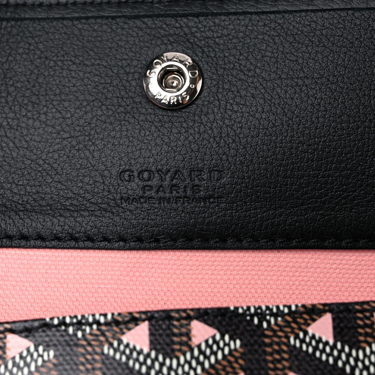 Goyardine Saint Louis Claire Voie PM Black Pink