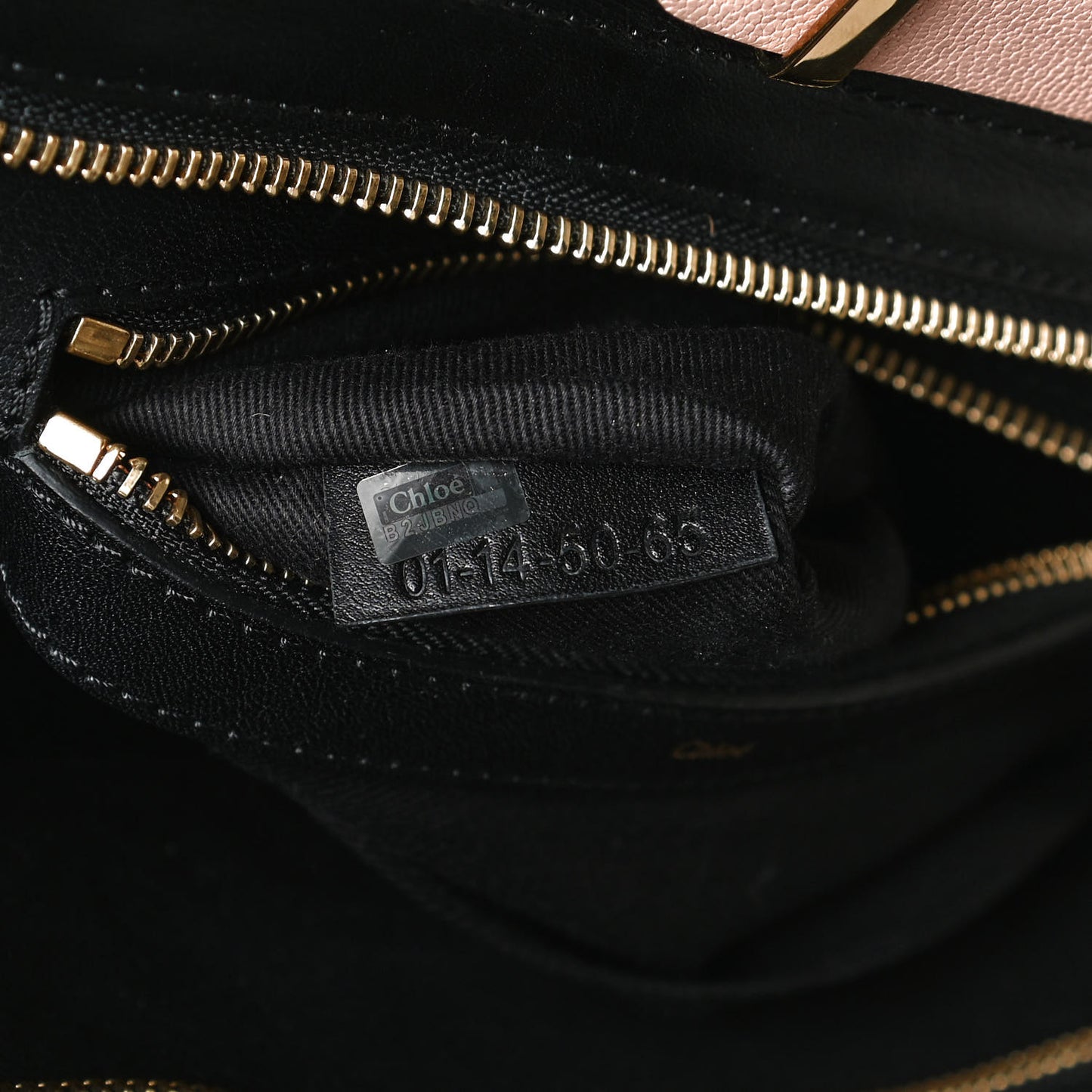 Calfskin Medium Alice Satchel Beige Black