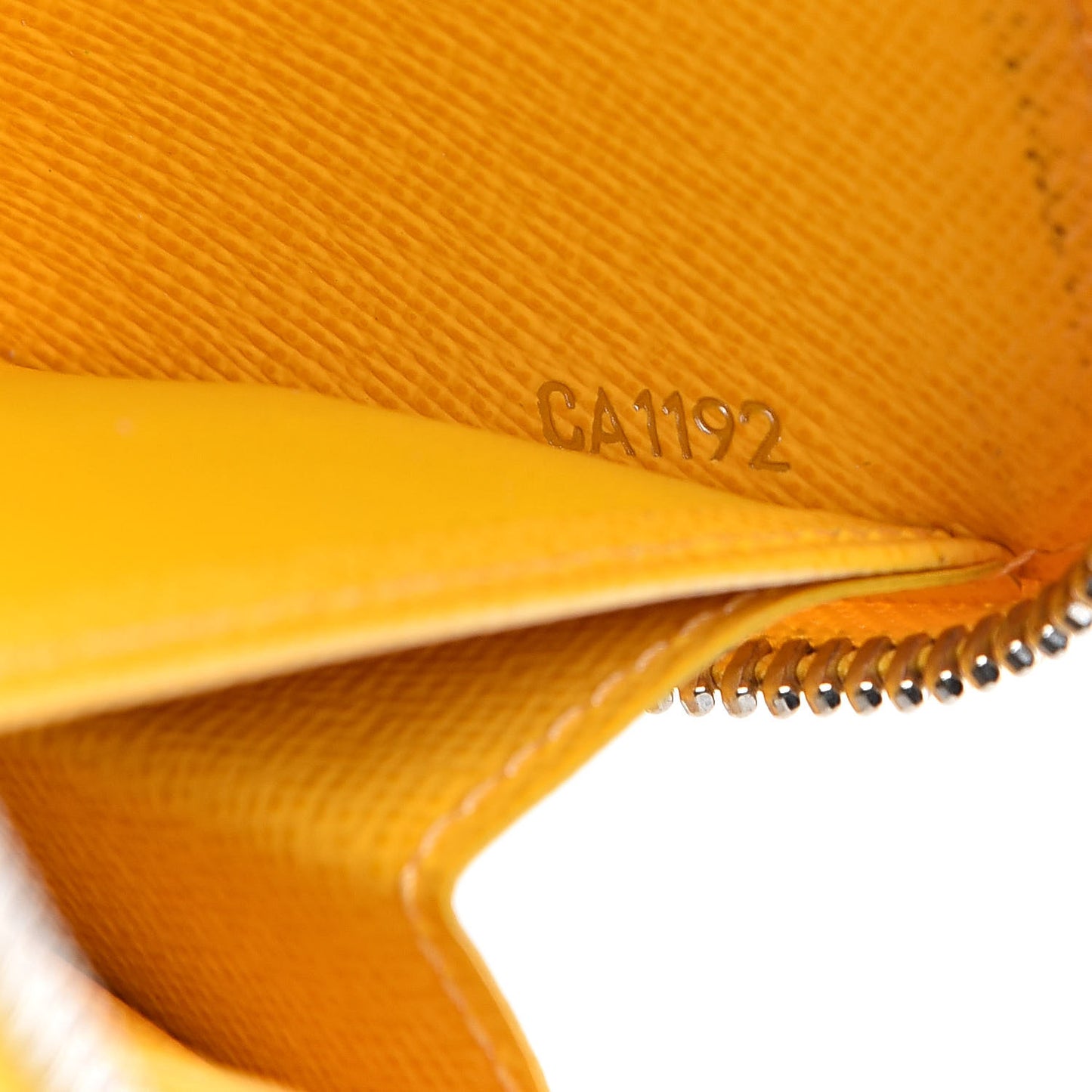 Epi Zippy Wallet Citron