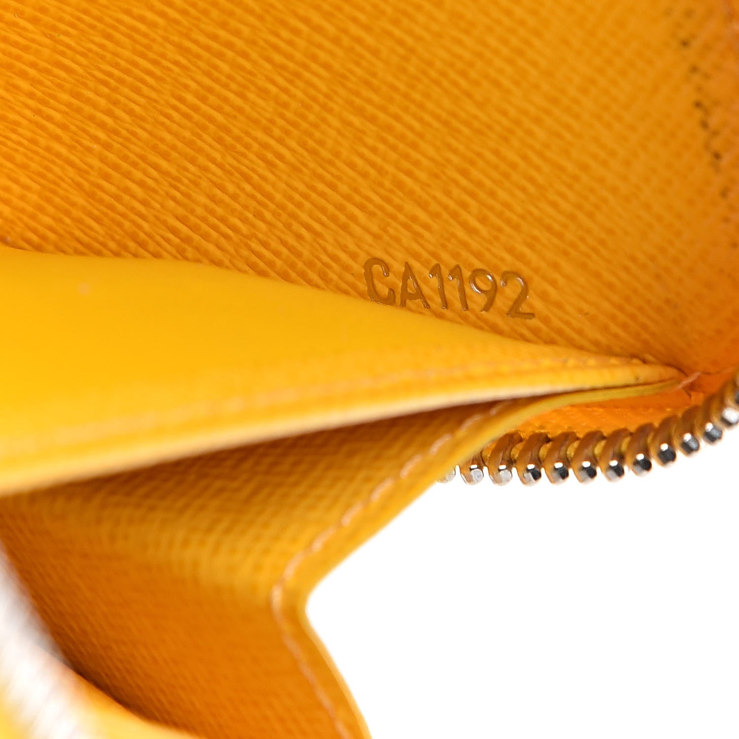 Louis Vuitton Epi Zippy Wallet Citron 7 of 13