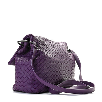 Bottega Veneta Nappa Intrecciato Flap Shoulder Bag Monalisa 3 of 8