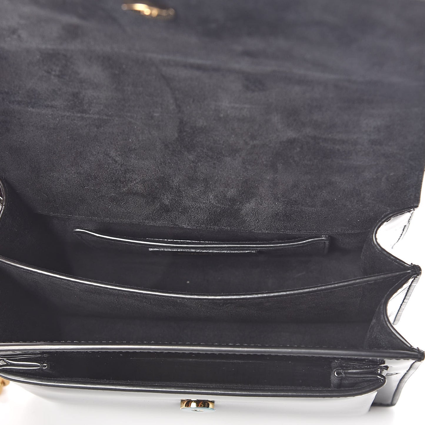 Patent Small Monogram Sunset Black