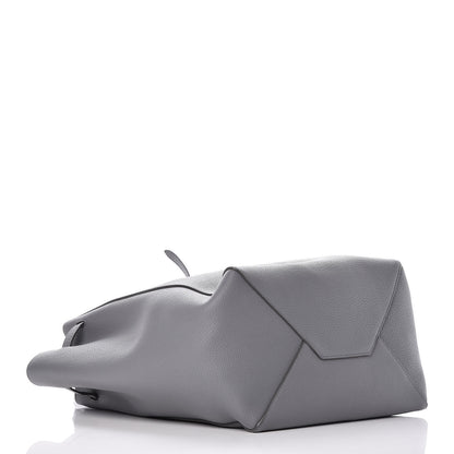 Celine Soft Grained Calfskin Small Belt Cabas Phantom Medium Grey 4 of 11