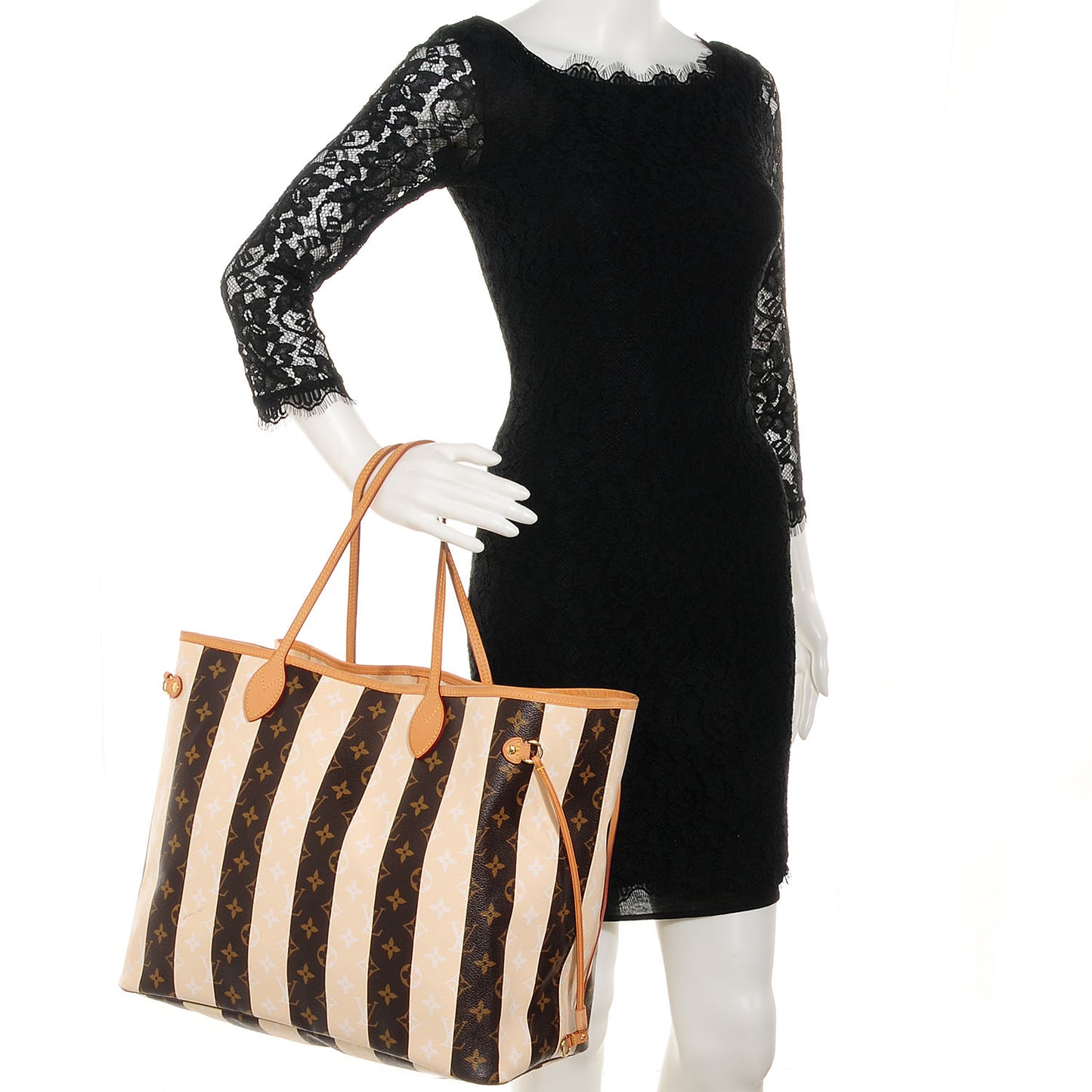 Monogram Rayures Neverfull GM