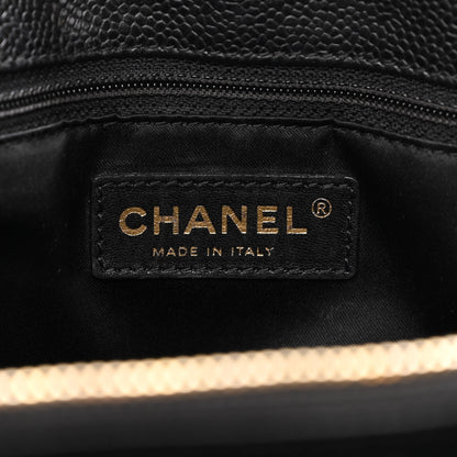 Chanel Caviar Quilted Grand Shopping Tote GST Black 6 of 10
