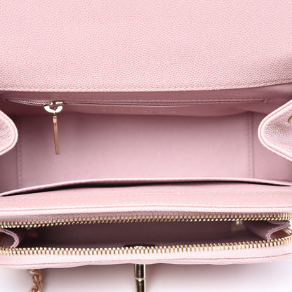 Chanel Caviar Quilted Mini Business Affinity Flap Light Pink 8 of 9