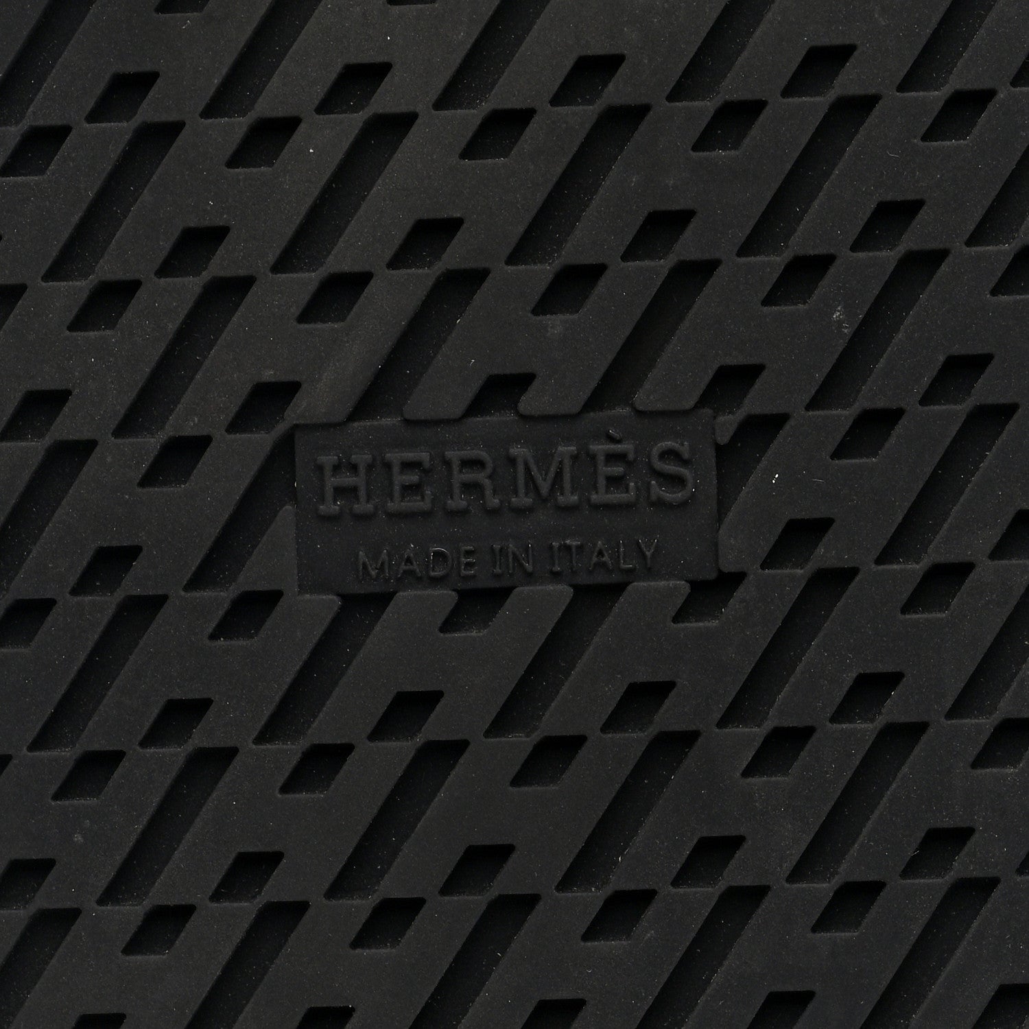 Hermes Calfskin Womens Chypre Sandals 38 Black 7 of 9