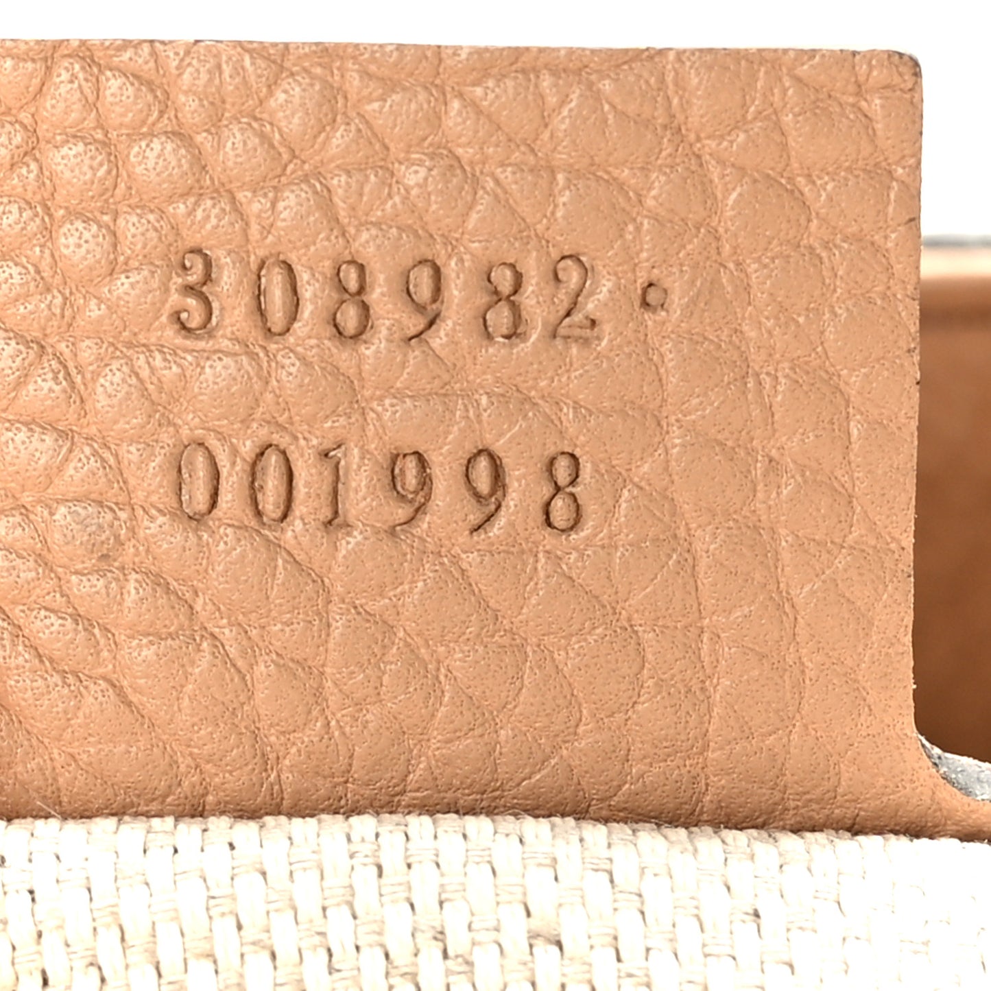 Pebbled Calfskin Medium Soho Chain Shoulder Bag Camelia