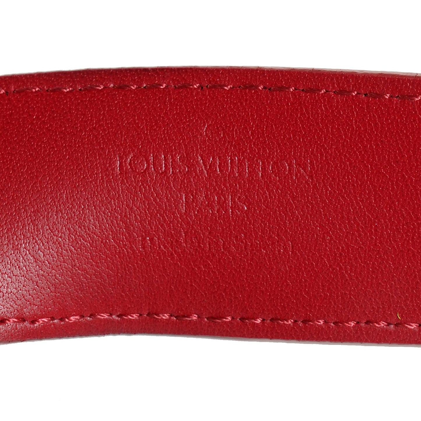 Damier Couleurs Tresor Belt 90 36 Carmine