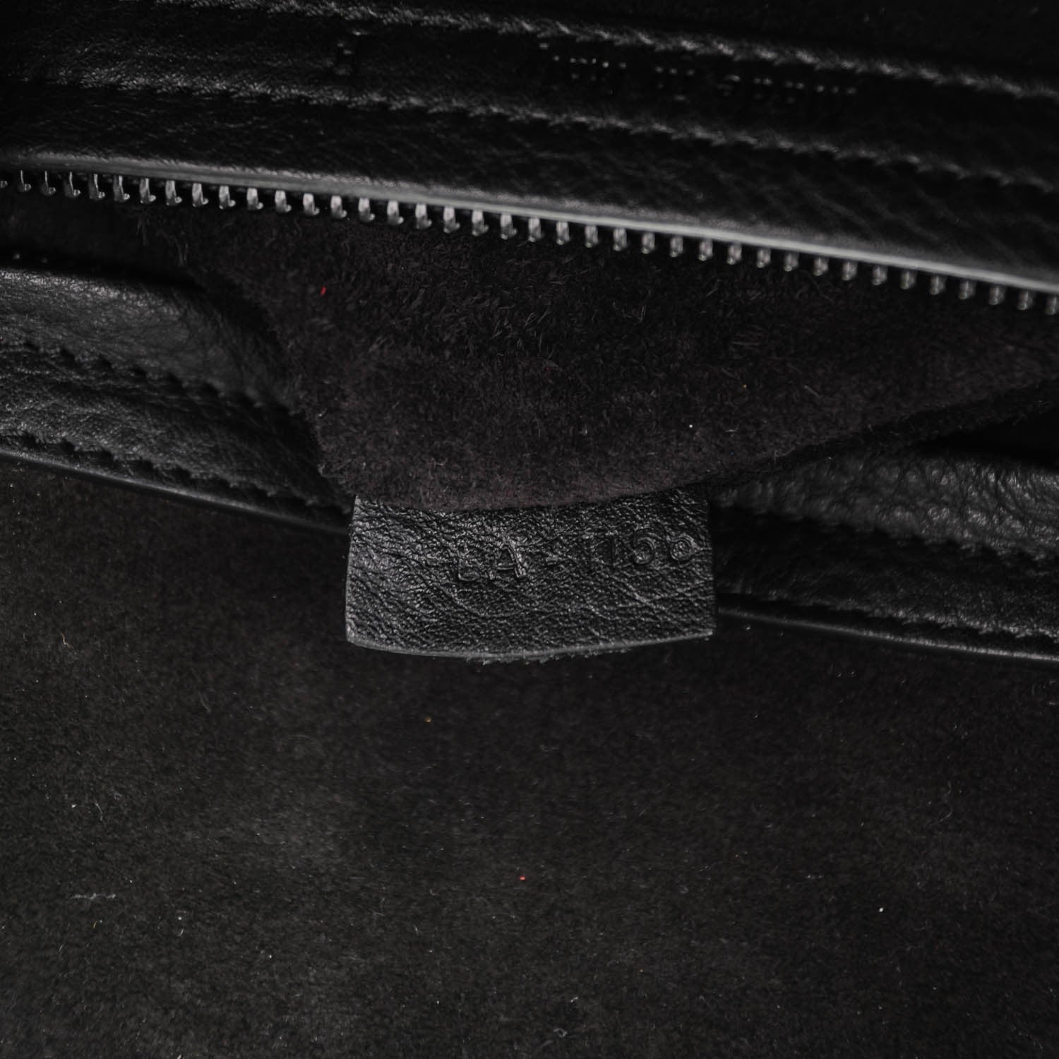 Celine Supple Calfskin Medium Phantom Luggage Black 7 of 7