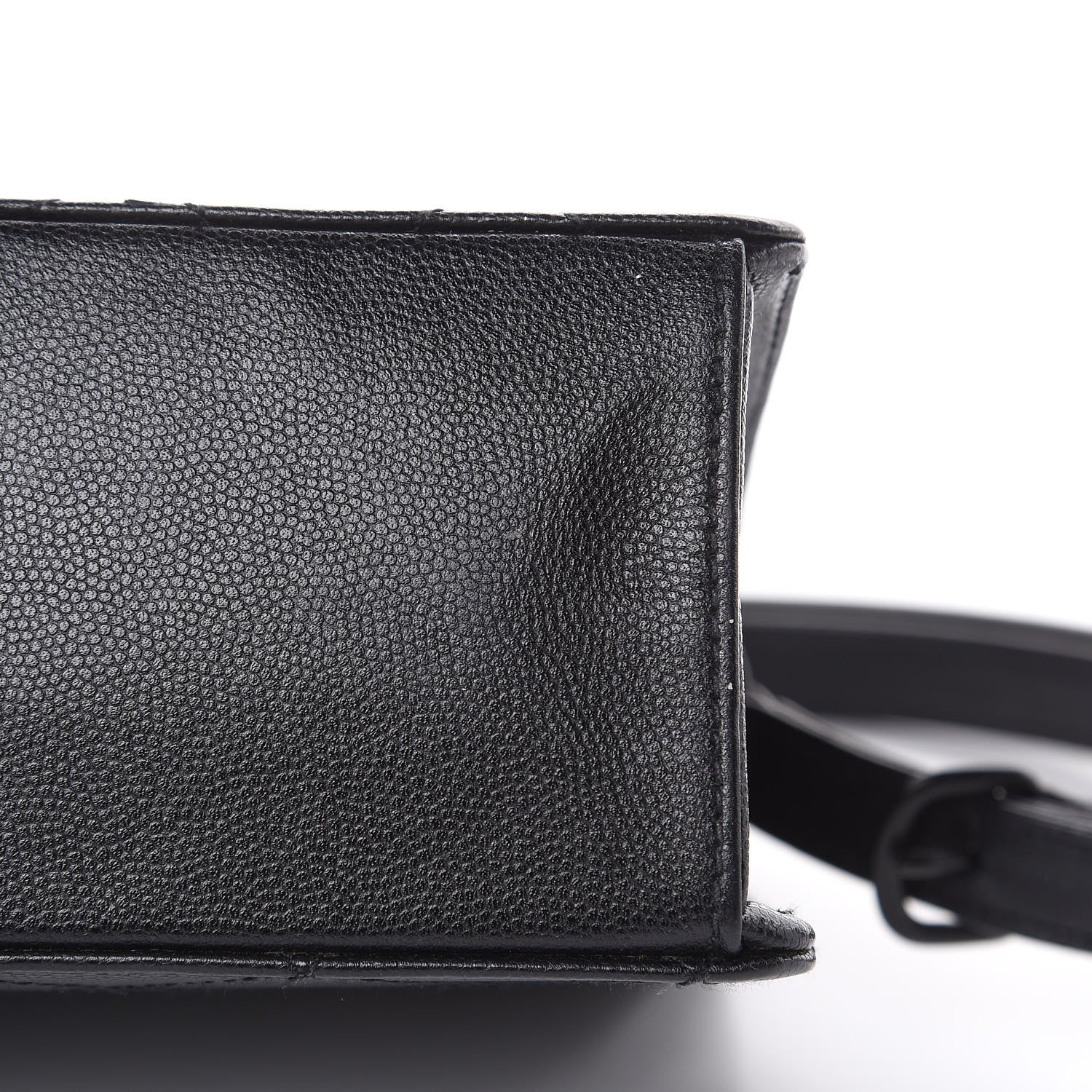 Chanel Caviar Diamond Stitched Square Flap So Black 13 of 15