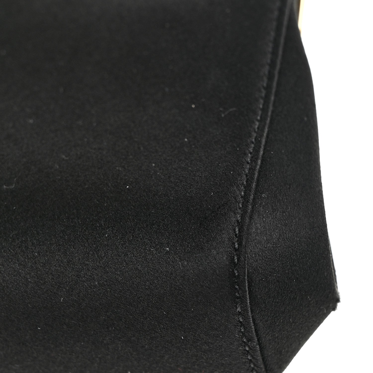 Dolce & Gabbana Satin Small Marlene Chain Clutch Black 10 of 11