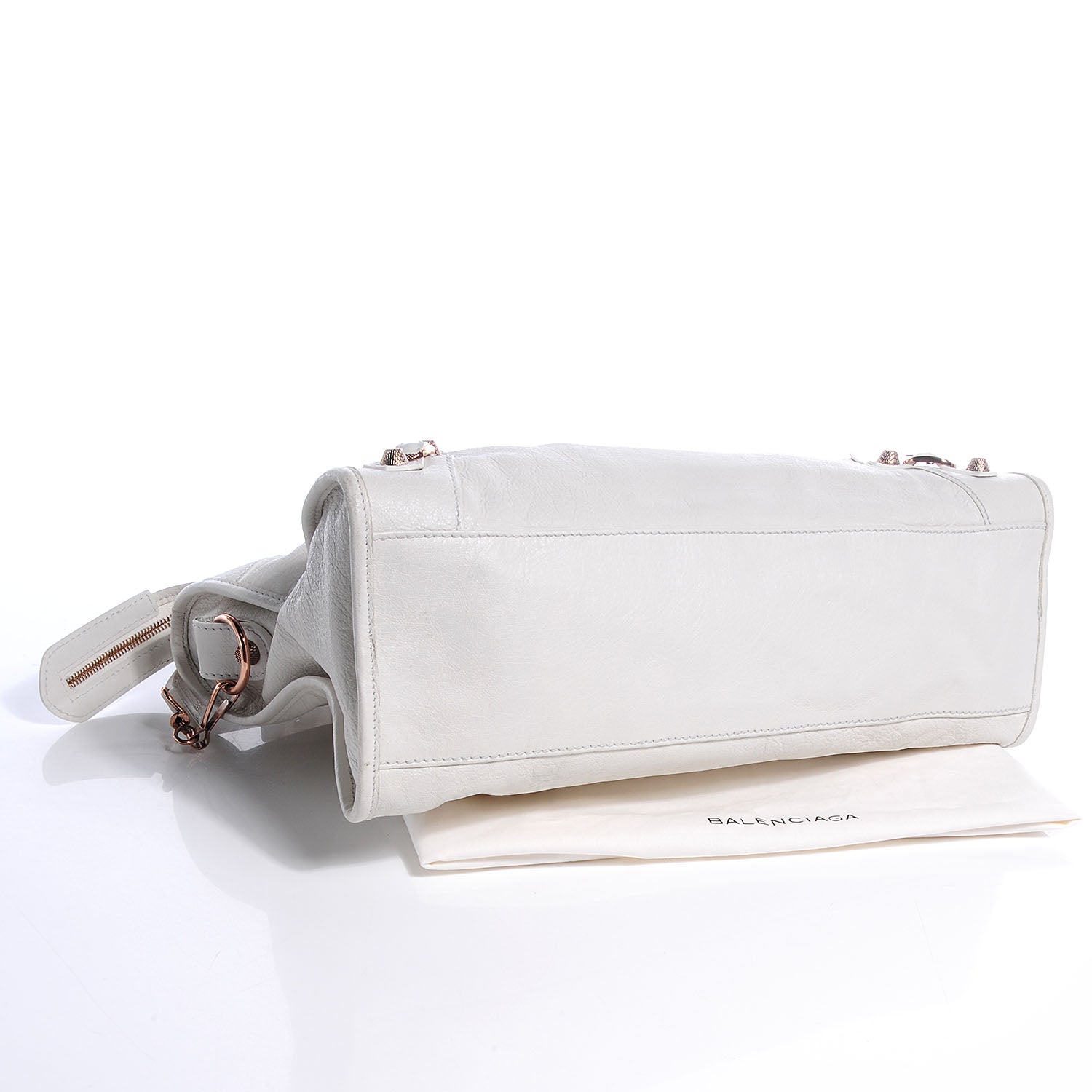 Balenciaga Agneau Giant 12 Rose Gold Hardware City White 4 of 12