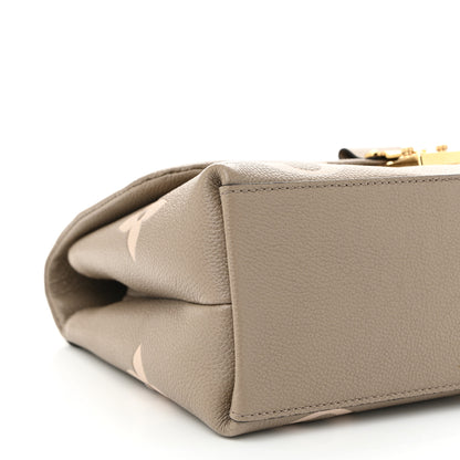 Louis Vuitton Empreinte Monogram Giant Madeleine MM Dove Grey Beige 8 of 10