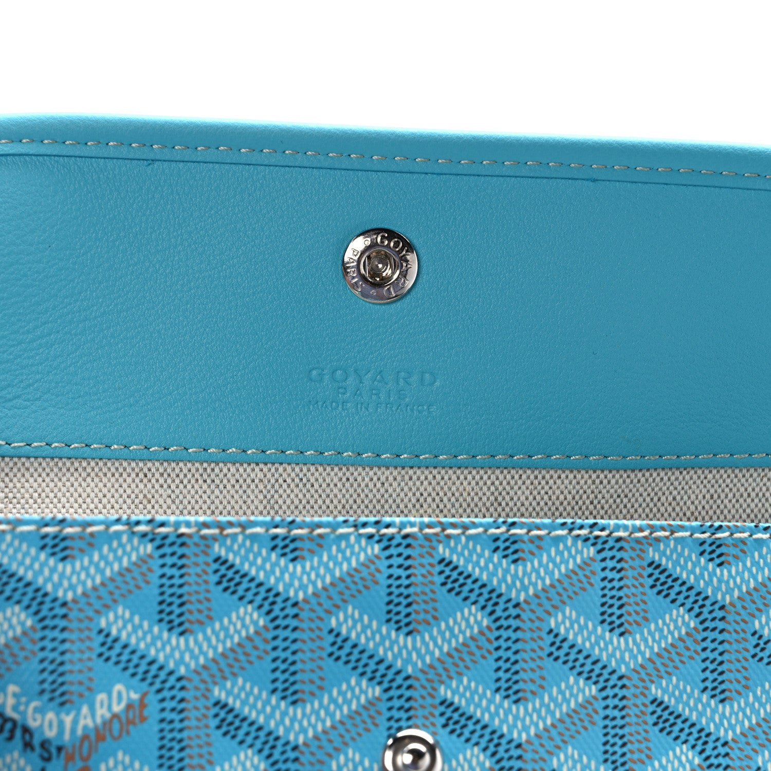 Goyard Goyardine Saint Louis GM Balise Beach Towel Set Turquoise 8 of 14
