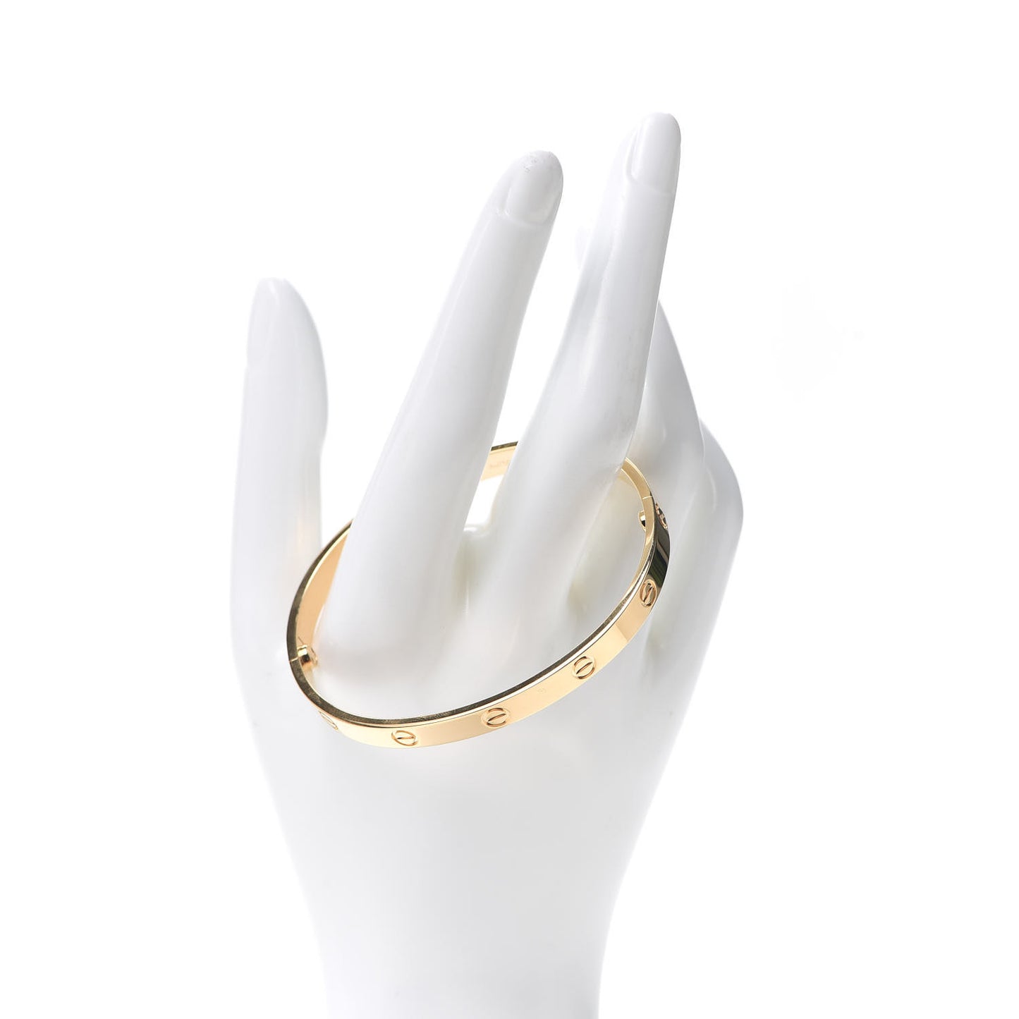18K Yellow Gold LOVE Bracelet 19