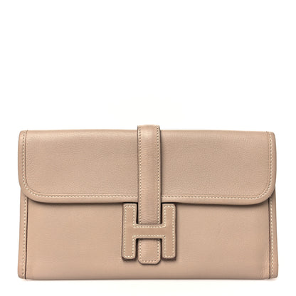 Hermes Swift Jige Duo Clutch Argile 1 of 10