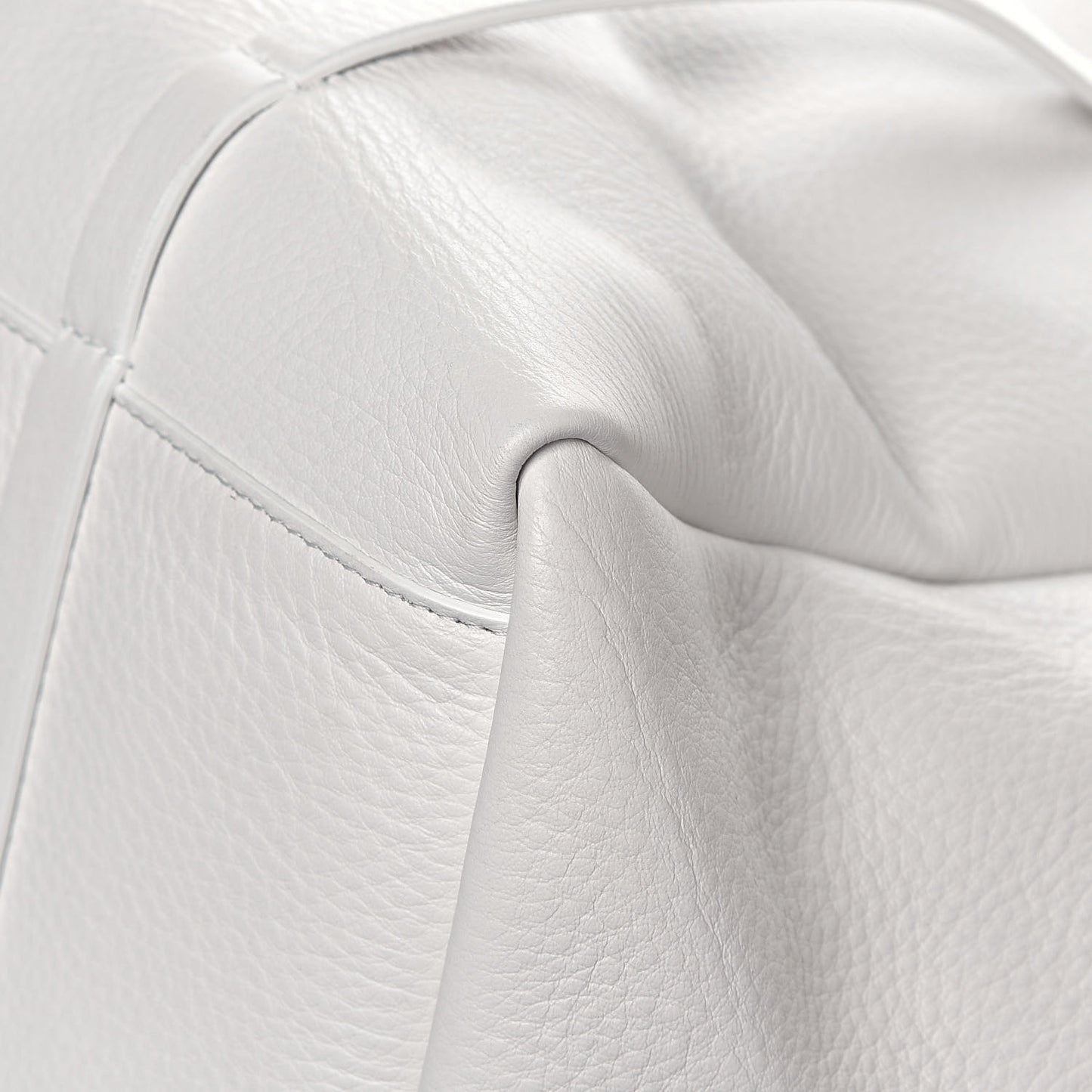 Veau Baltimore Double Sided Small Everyday Tote Optic White Black