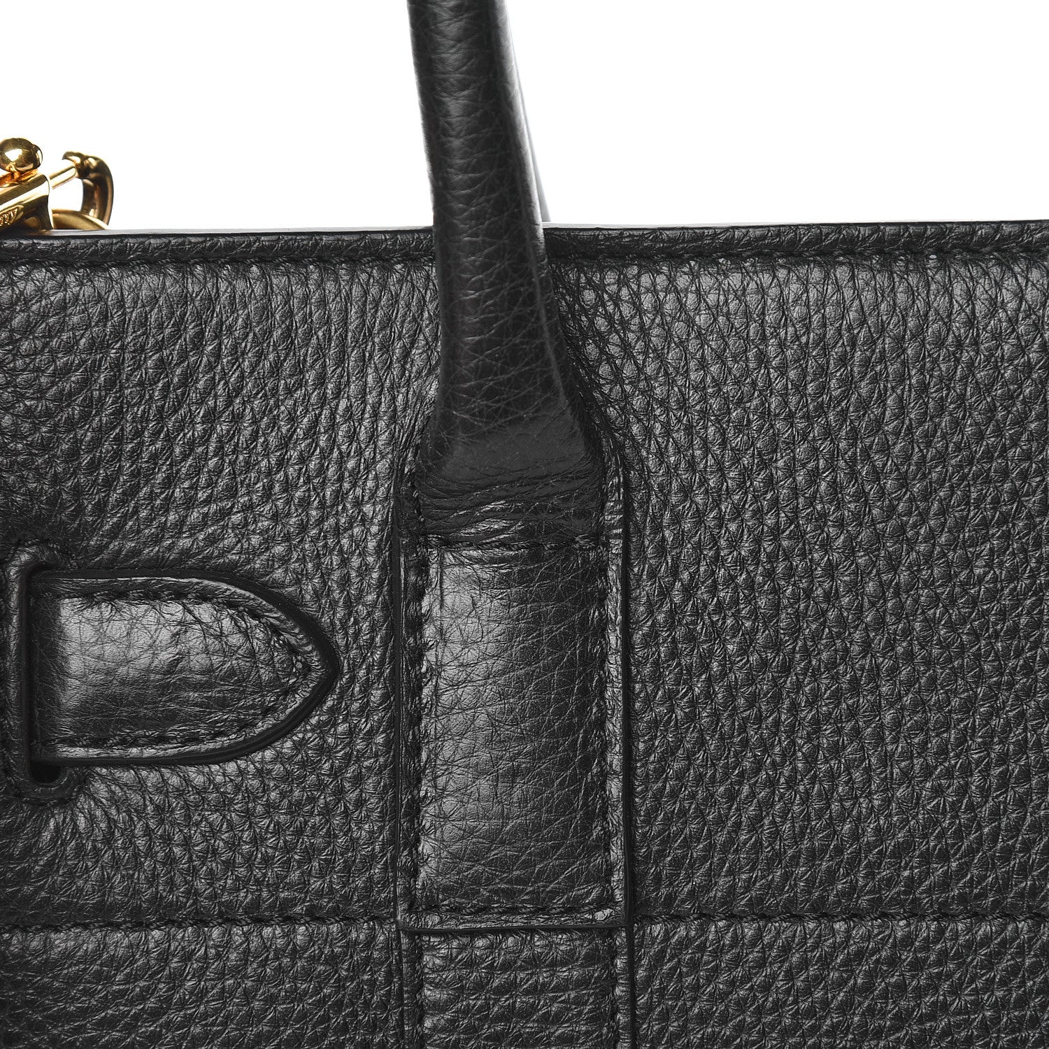 Mulberry Classic Grain Small Bayswater Zip Tote Black 11 of 13
