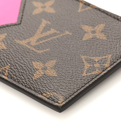 Louis Vuitton Monogram Calfskin Coin Card Holder Rose 8 of 8