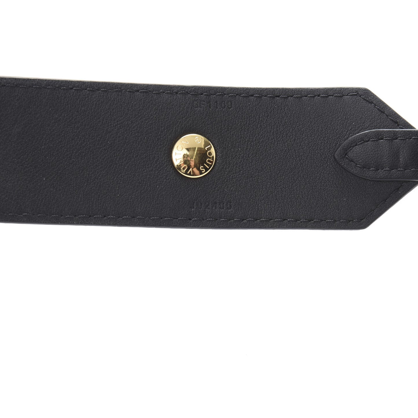 Monogram Bandouliere Shoulder Strap Black