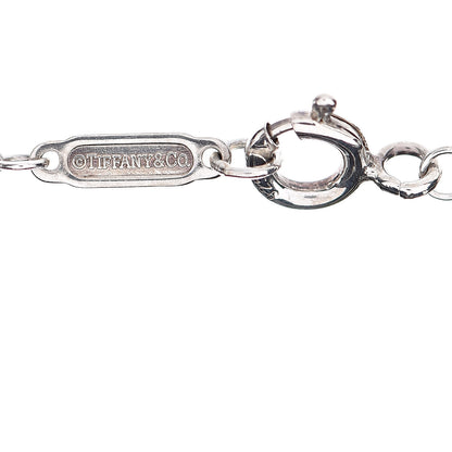Tiffany Sterling Silver Rubedo Small Interlocking Circles Pendant Necklace 10 of 10