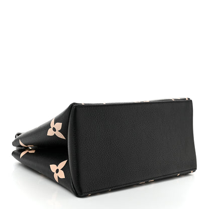Louis Vuitton Empreinte Monogram Giant Petit Palais Black Beige 4 of 9