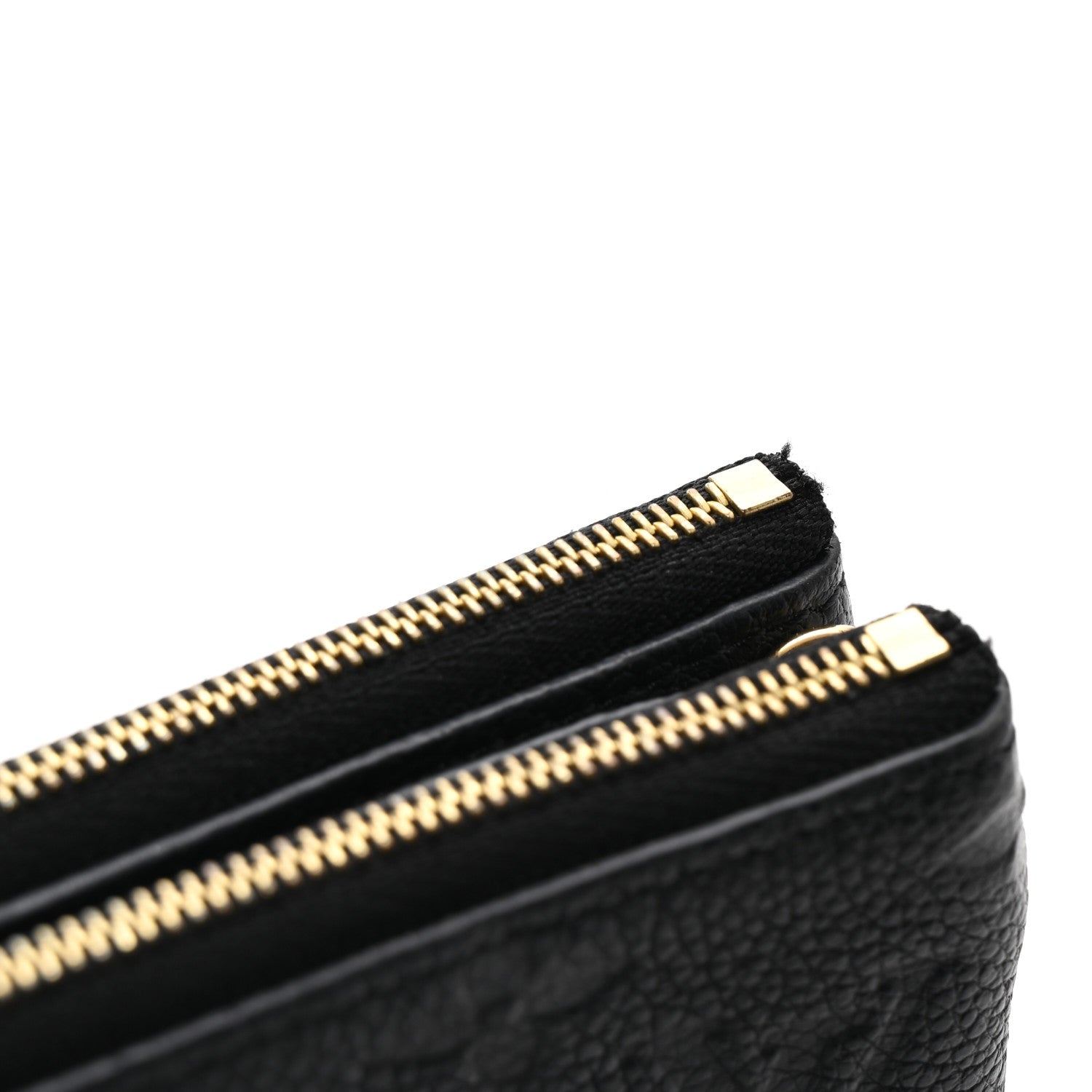 Louis Vuitton Empreinte Double Zip Pochette Black 12 of 16