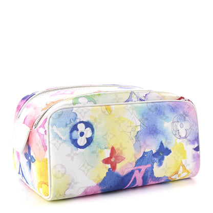 Louis Vuitton Monogram Watercolor Dopp Kit Toilet Pouch Multicolor 3 of 6