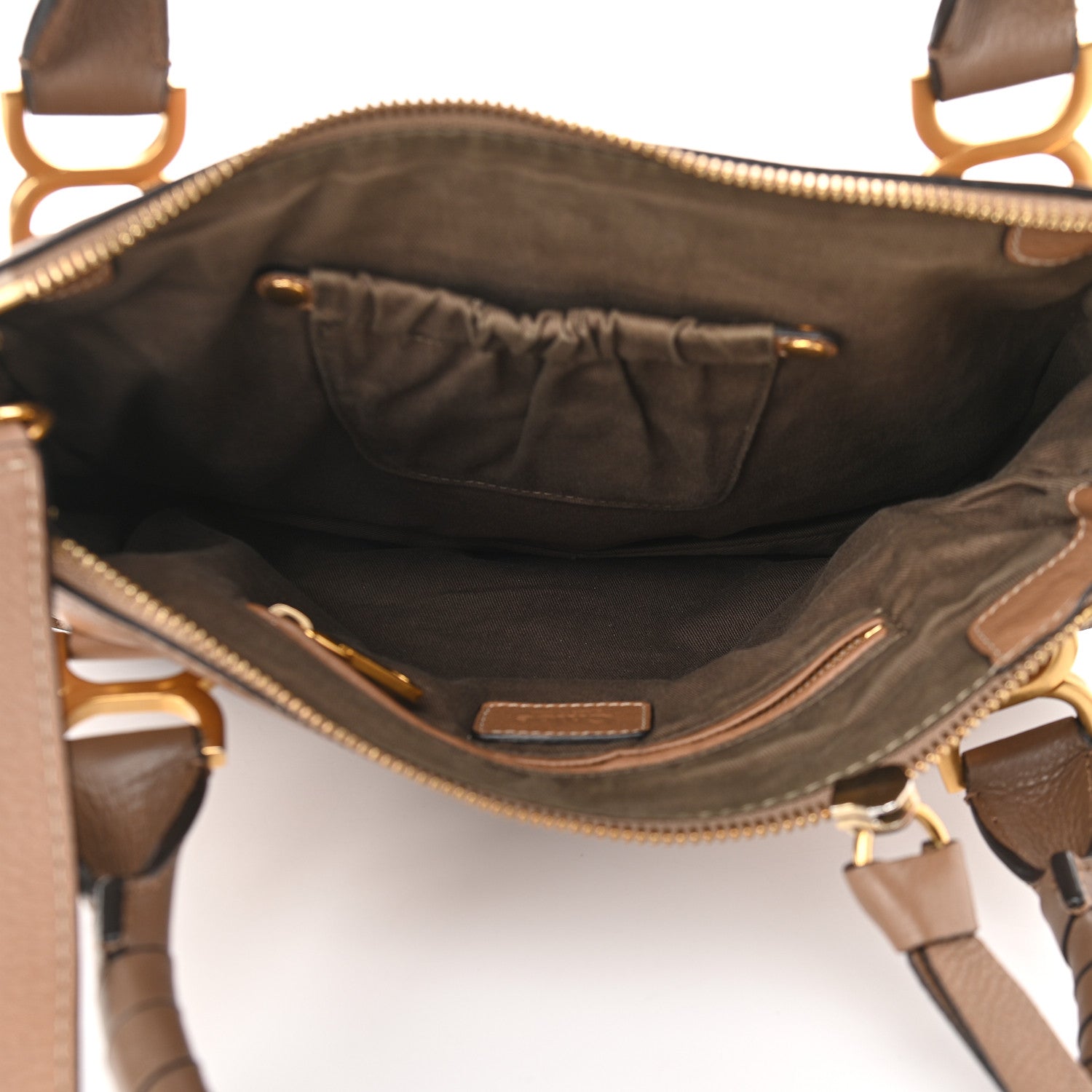 Chloe Calfskin Medium Marcie Satchel Nut 5 of 8
